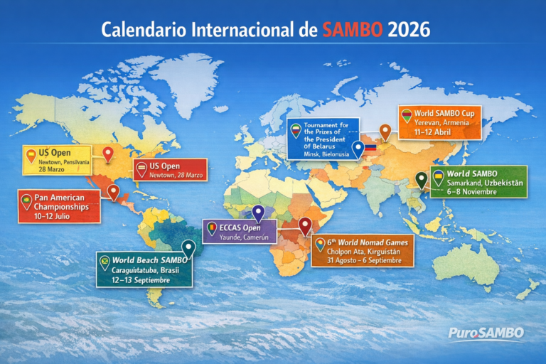 Calendario Sambo 2026