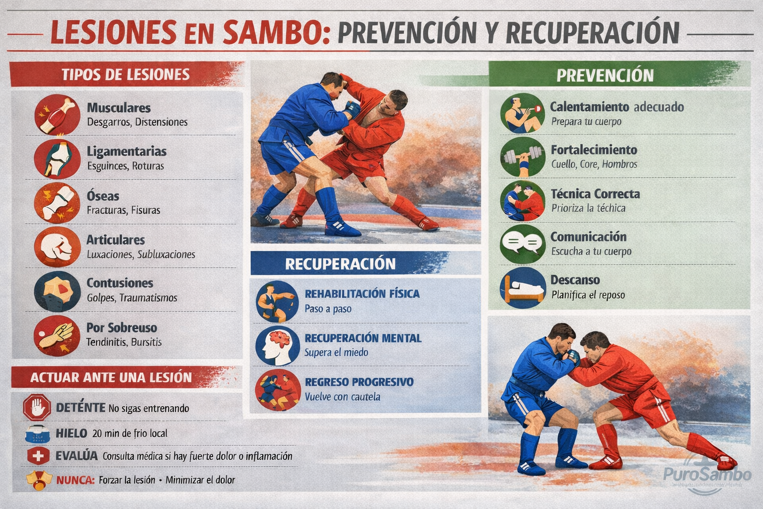 Lesiones en SAMBO